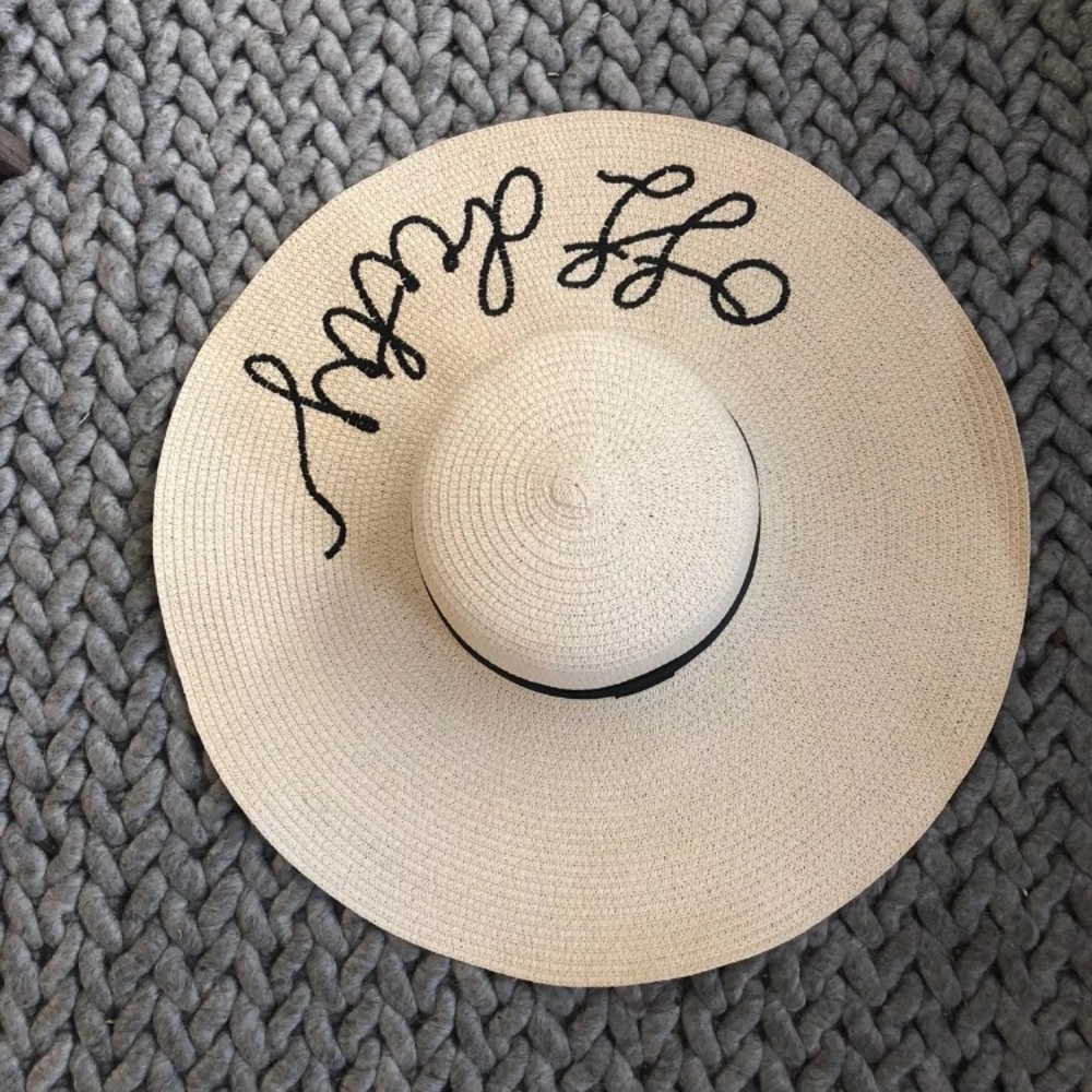 Summer & Rose Off Duty Hat embroidered